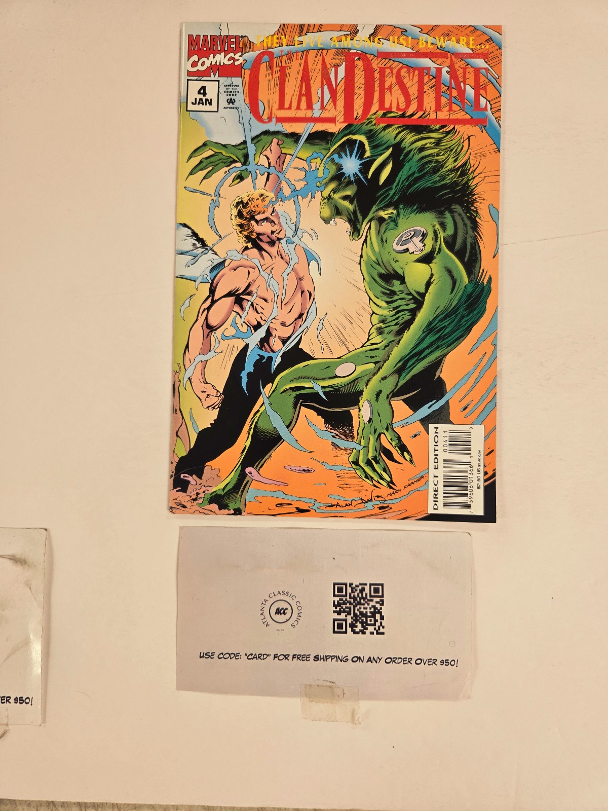 ClanDestine #4 NM Marvel Comic Books Alan Davis 17 HH130