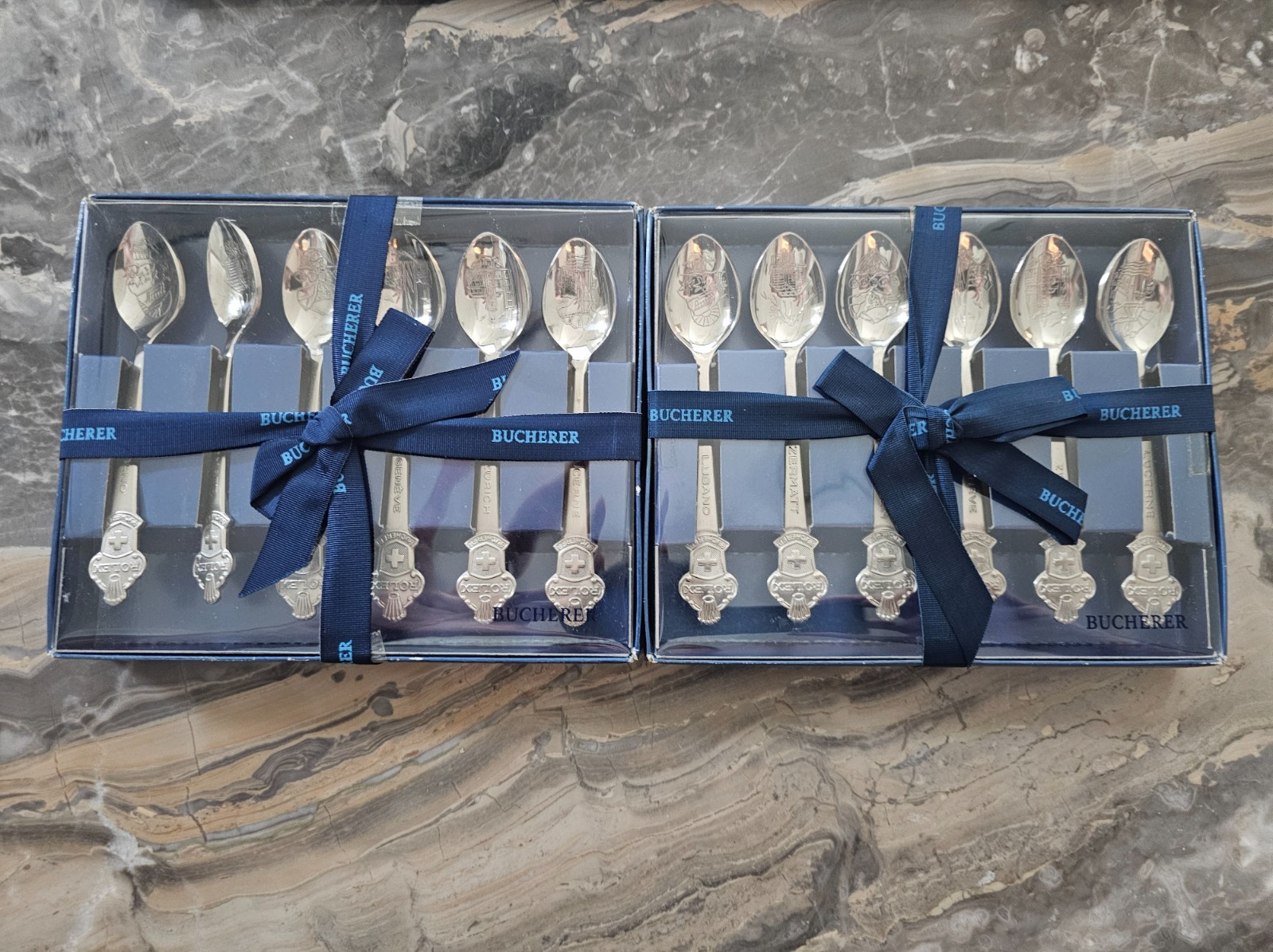 Rolex Bucherer Spoons (2 Boxes) (New Unused)