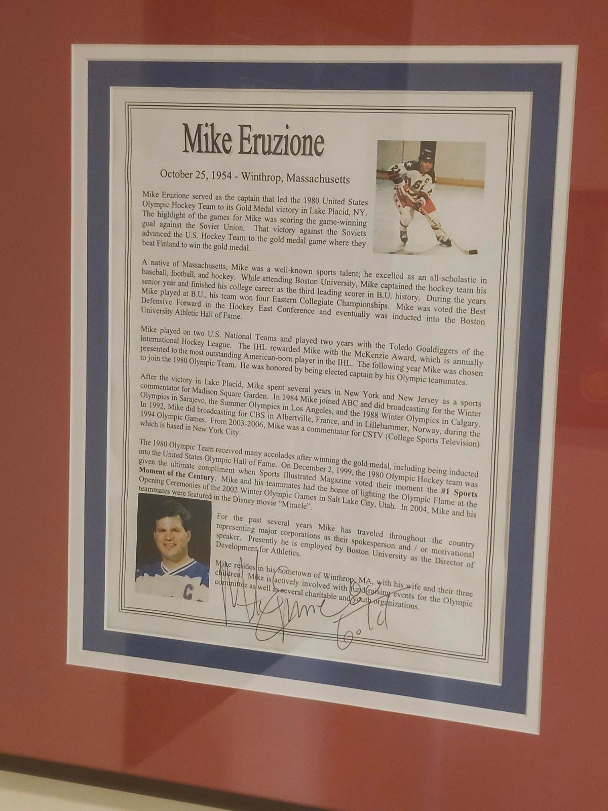 autographed memorabilia