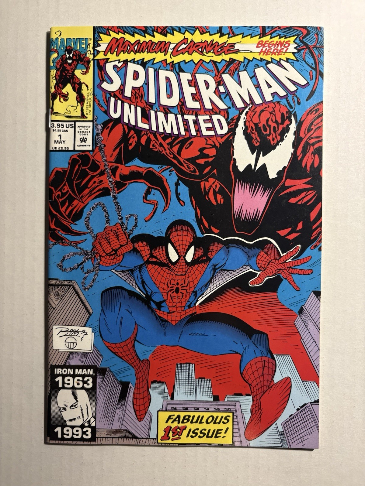 Spider-Man Unlimited #1 (Marvel Comics May 1993)