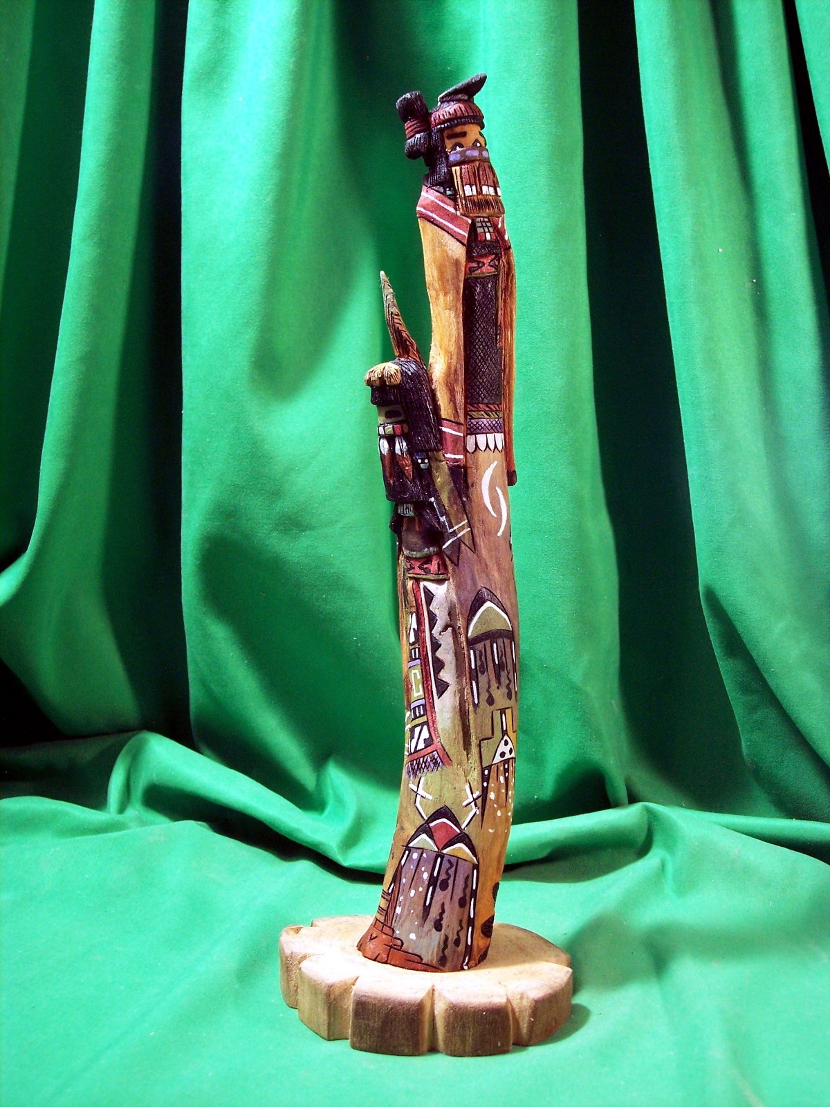 Hopi Kachina Doll - Longhair Kachina by Wally Grover - Brilliant
