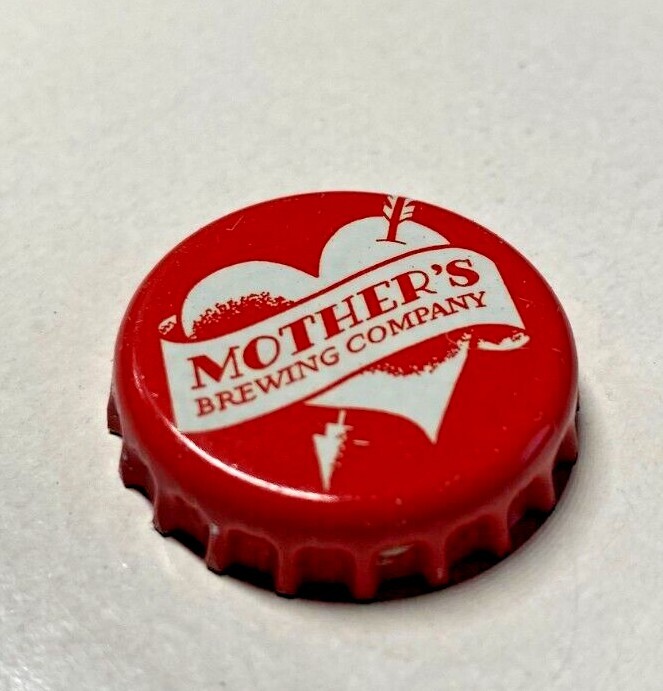 1x (Mother's brewing comapny red) Beer Soda Cap Crown Bottle Cap Collector 