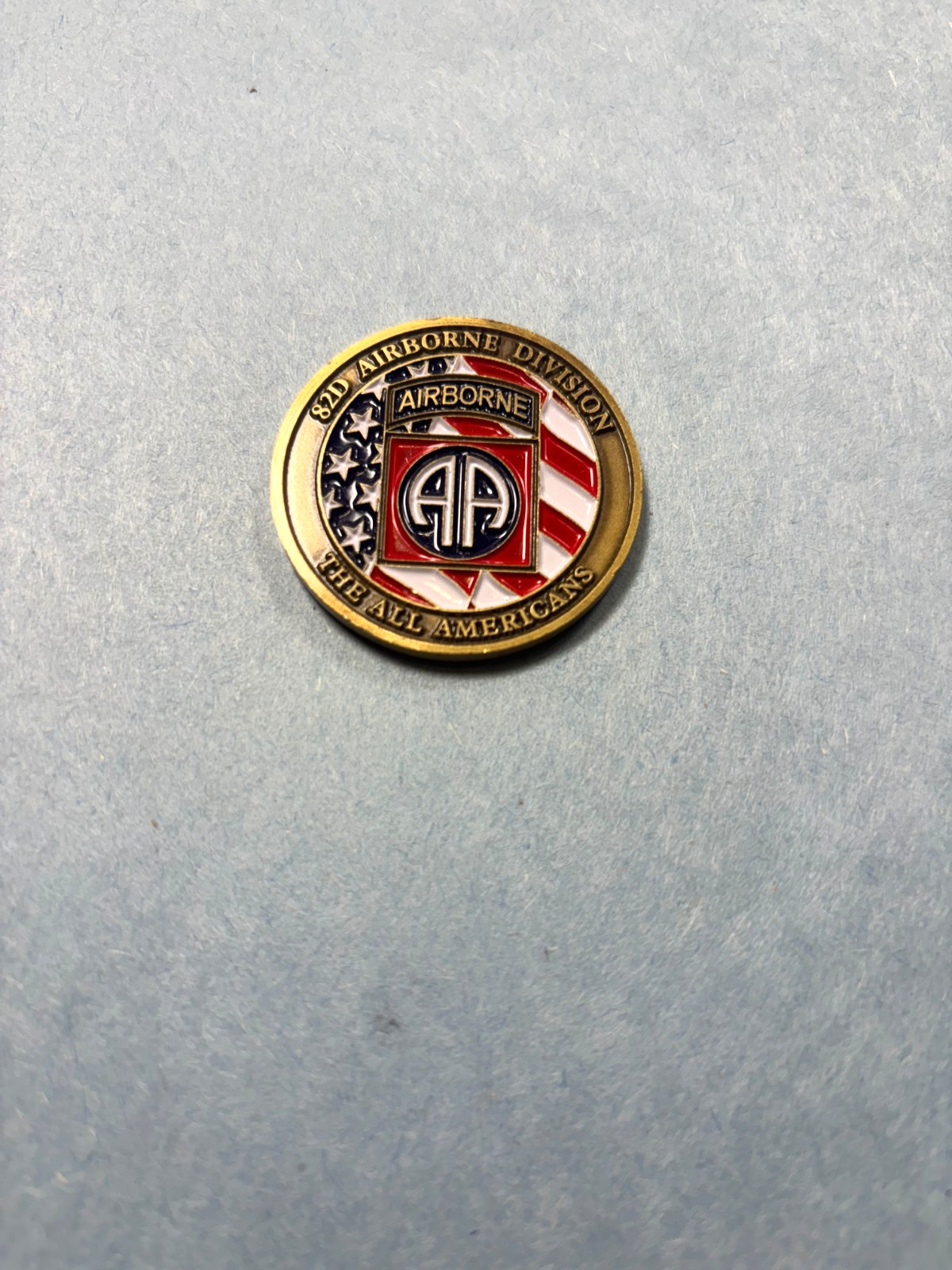 US Army Challenge Coin-82nd A/B Div. 