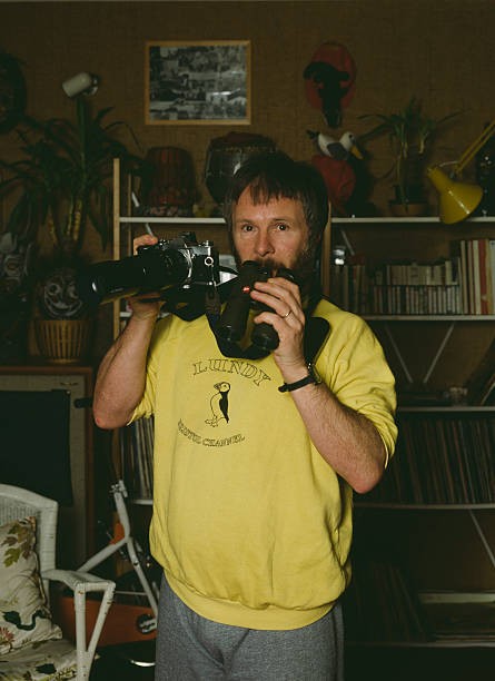 English television presenter and ornithologist Bill Oddie circa 1990 Old Photo
