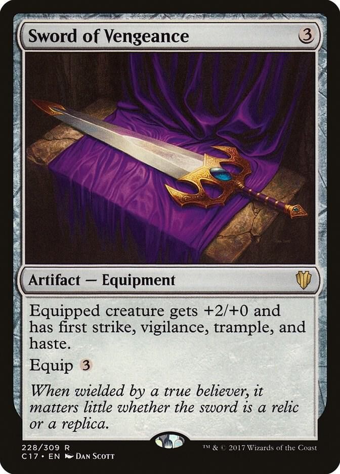 Sword of Vengeance Commander 2017 NM/M