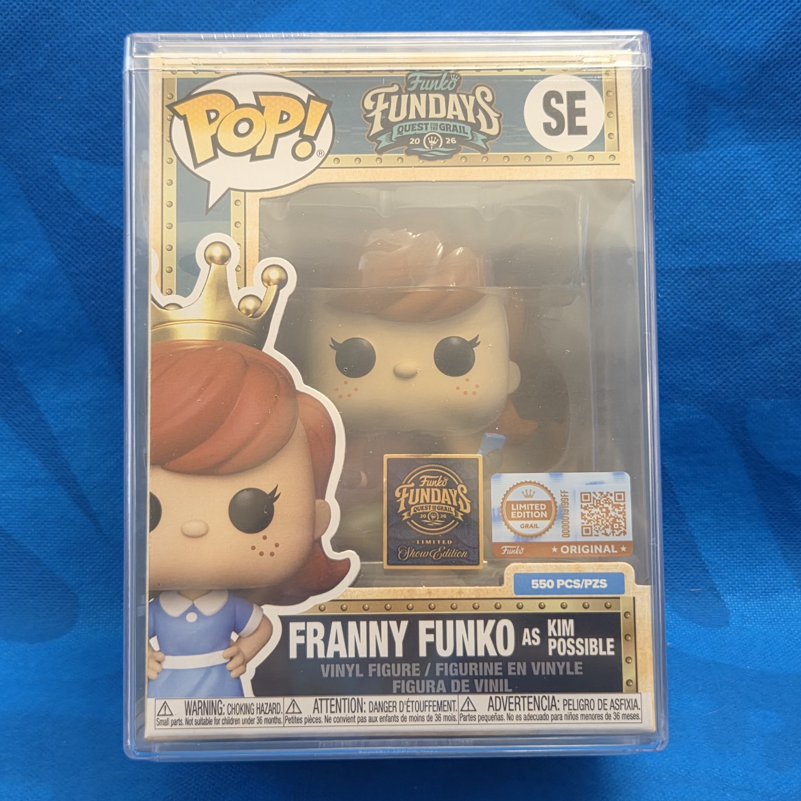 FUNKO FUNDAYS QUEST FOR THE GRAIL 2026 POP FRANNY FUNKO as KIM POSSIBLE LE 550