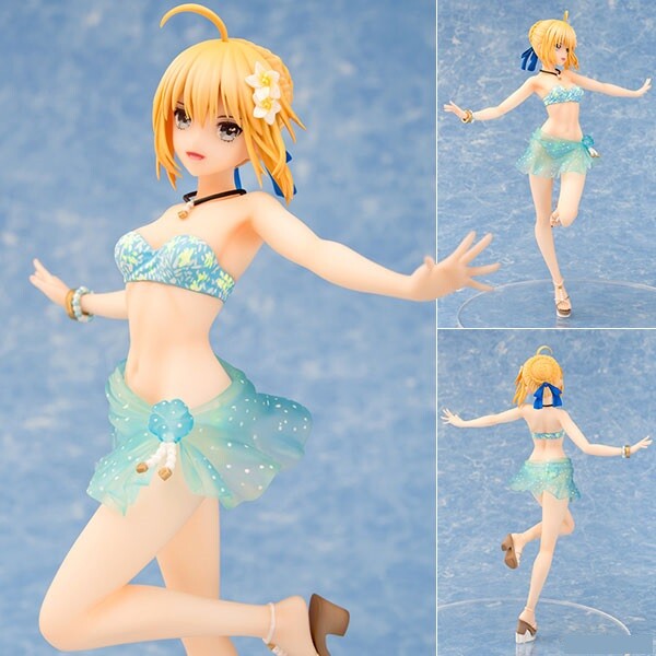 Funny Knights Fate/EXTELLA Saber Altria Pendragon Resort Vacances Ver 1/8 Figure