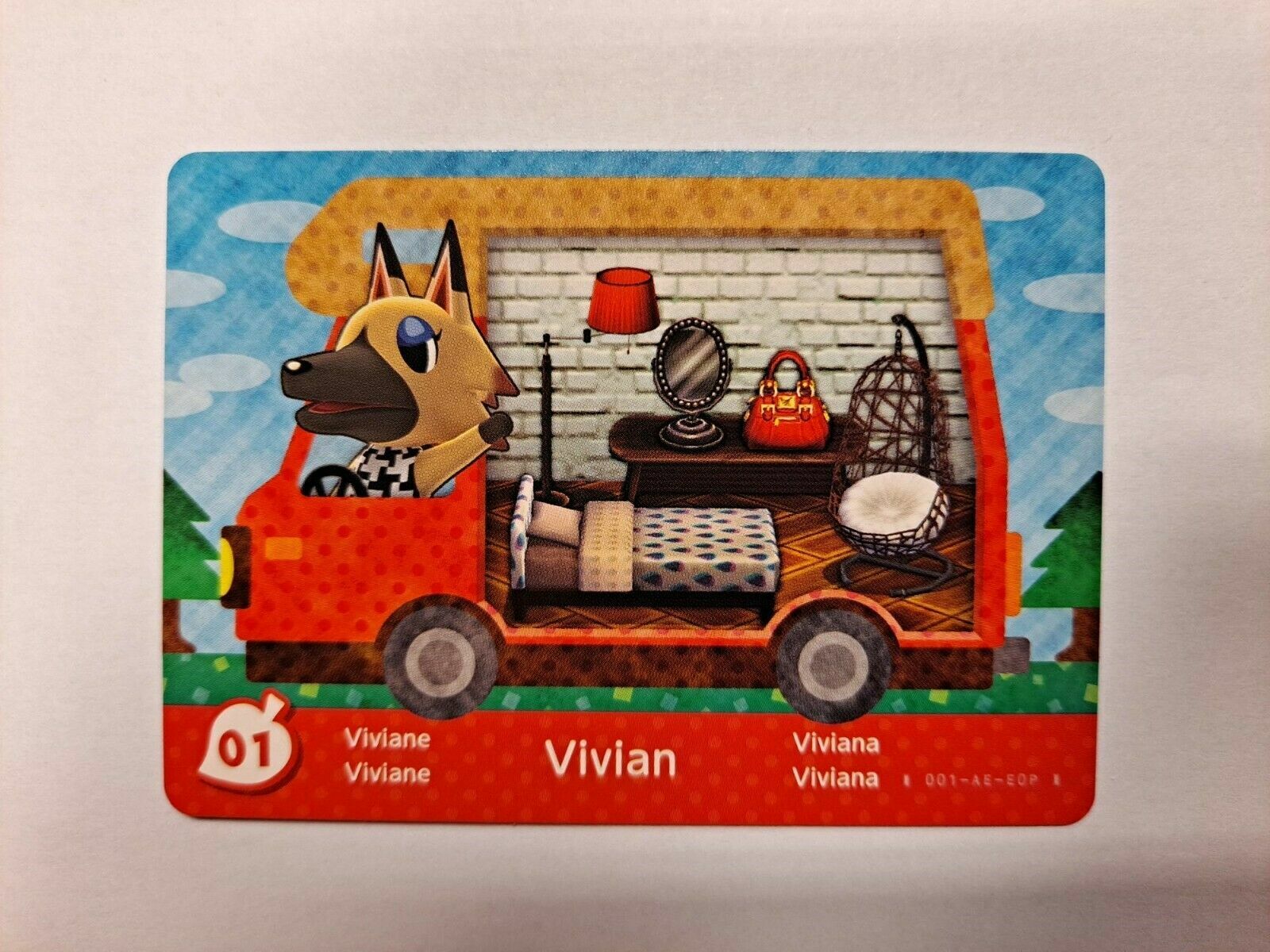 Animal Crossing Welcome Amiibo RV Cards #01-50, Mint, Authentic (Choose cards)