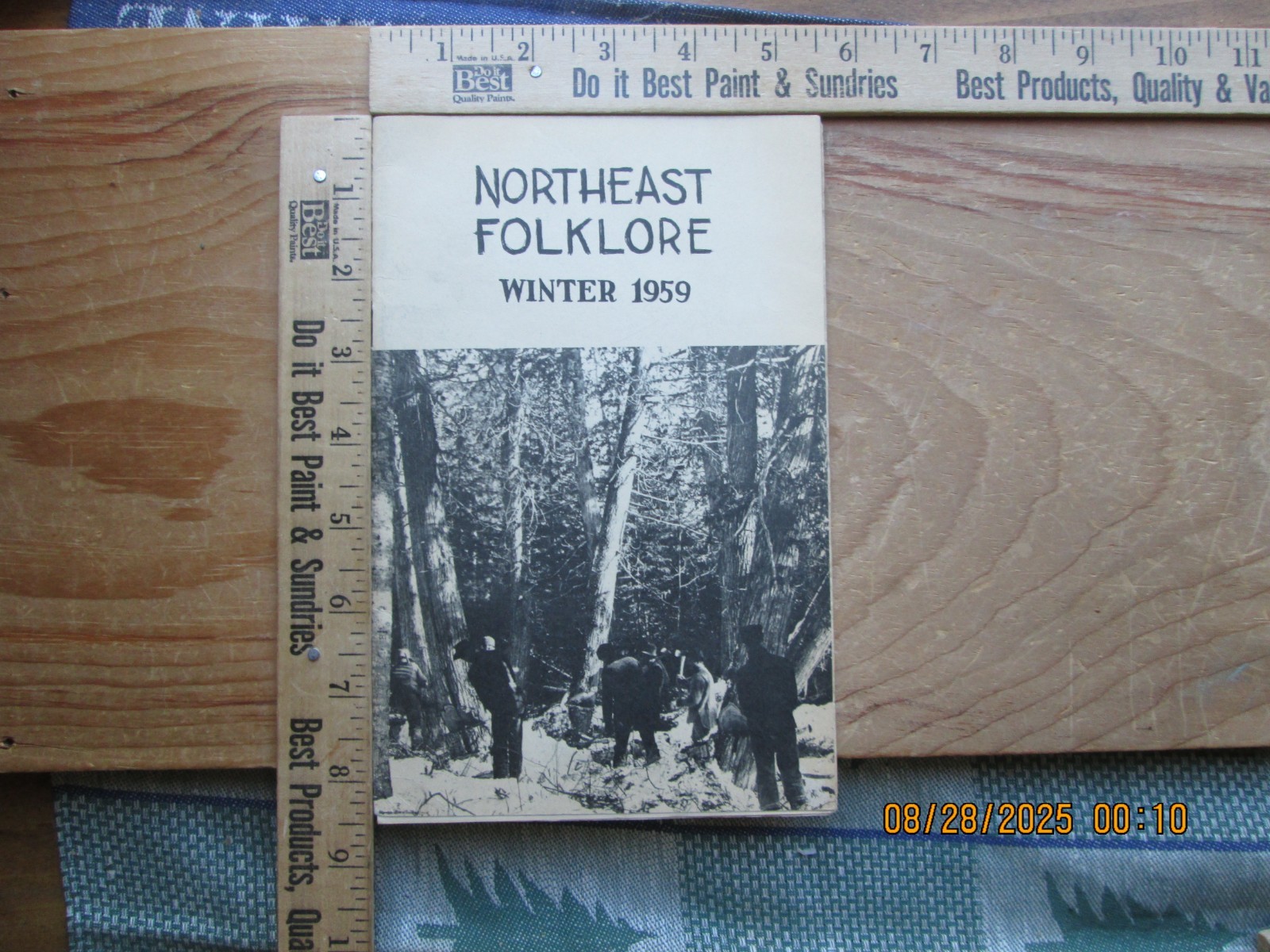 NorthEast Folklore winter 1959 University of Maine booklet