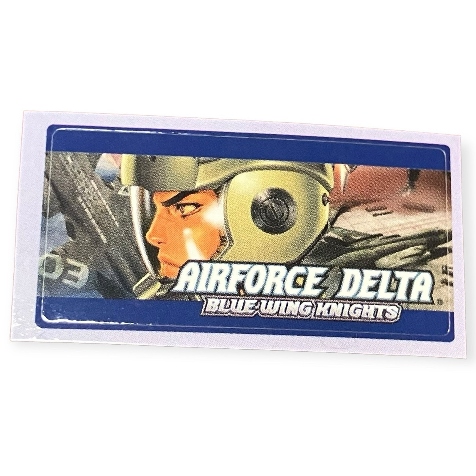 Sony PlayStation 2 PS2 Airforce Delta Blue Wing Knights Memory Card Sticker