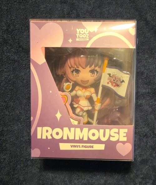 Ironmouse VTuber Vinyl Figure Youtooz Limited Edition Brand New In Box Sealed