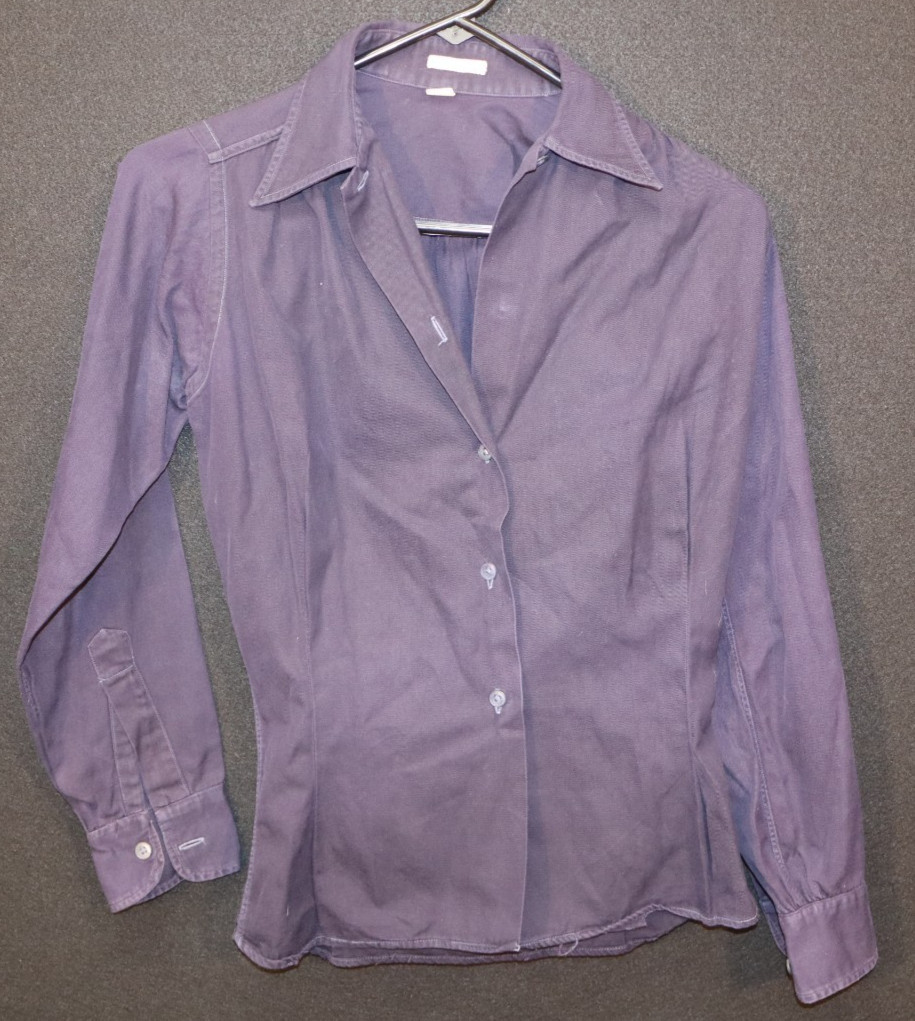 WWII USCG Coast Guard SPAR\'s Woman\'s Dress Shirt Blouse ANITA M STIERLE Size 10
