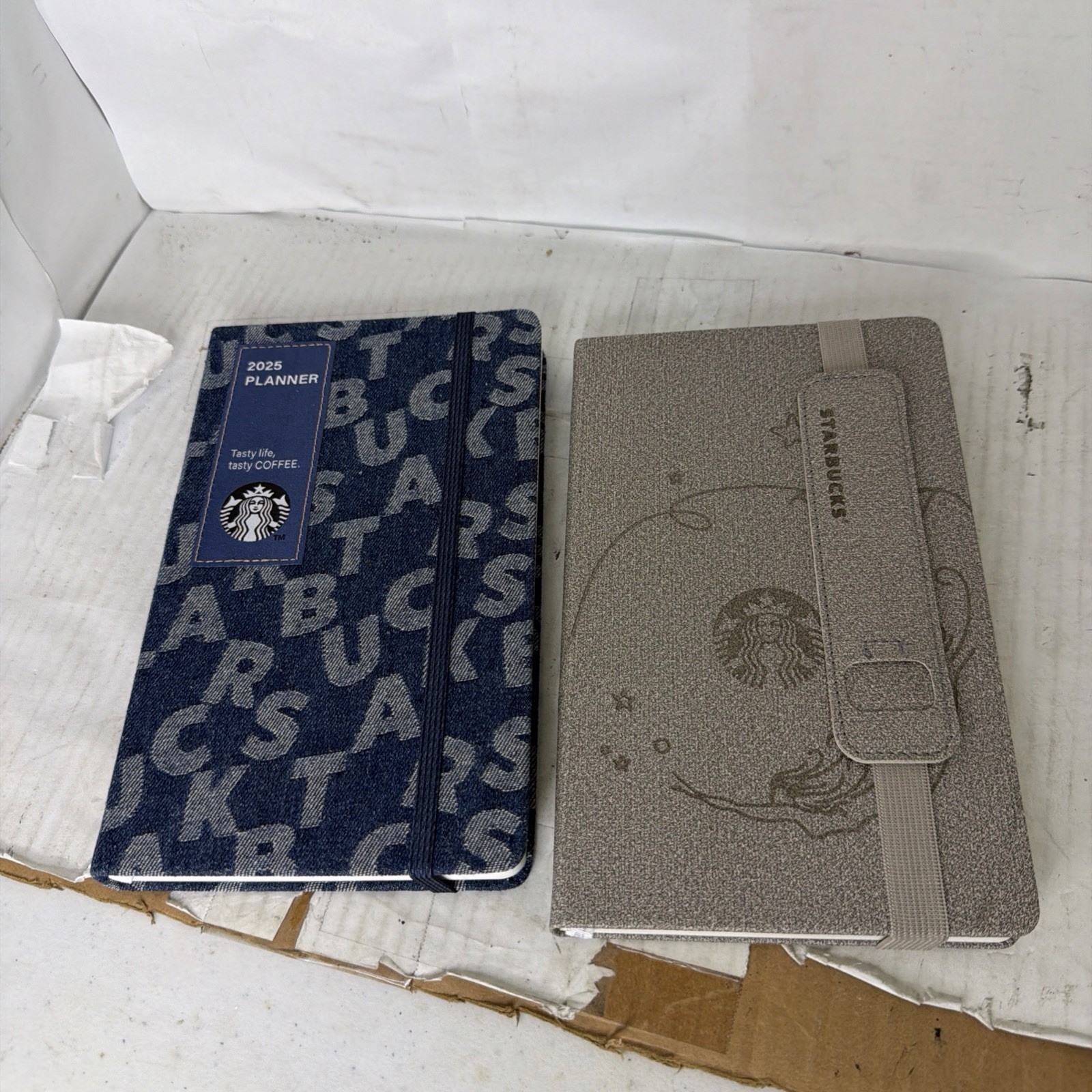 Lot Of 2 Starbucks Planner Taiwan Edition Journal Diary Undated 2025 & 2024