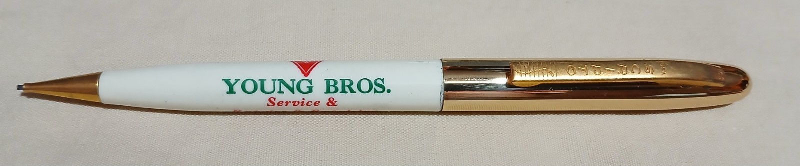 Vtg Scripto Mechanical Advertising Pencils Conoco Set of 5