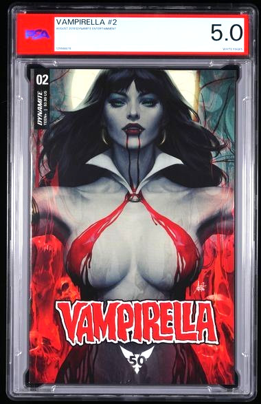 2019 Dynamite Entertainment Vampirella #2 PSA 5.0 VG-F