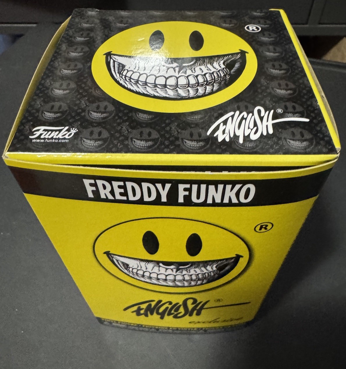Freddy Funko Ron English Exclusive White Funko Shop LE 1000 RARE HOLY GRAIL