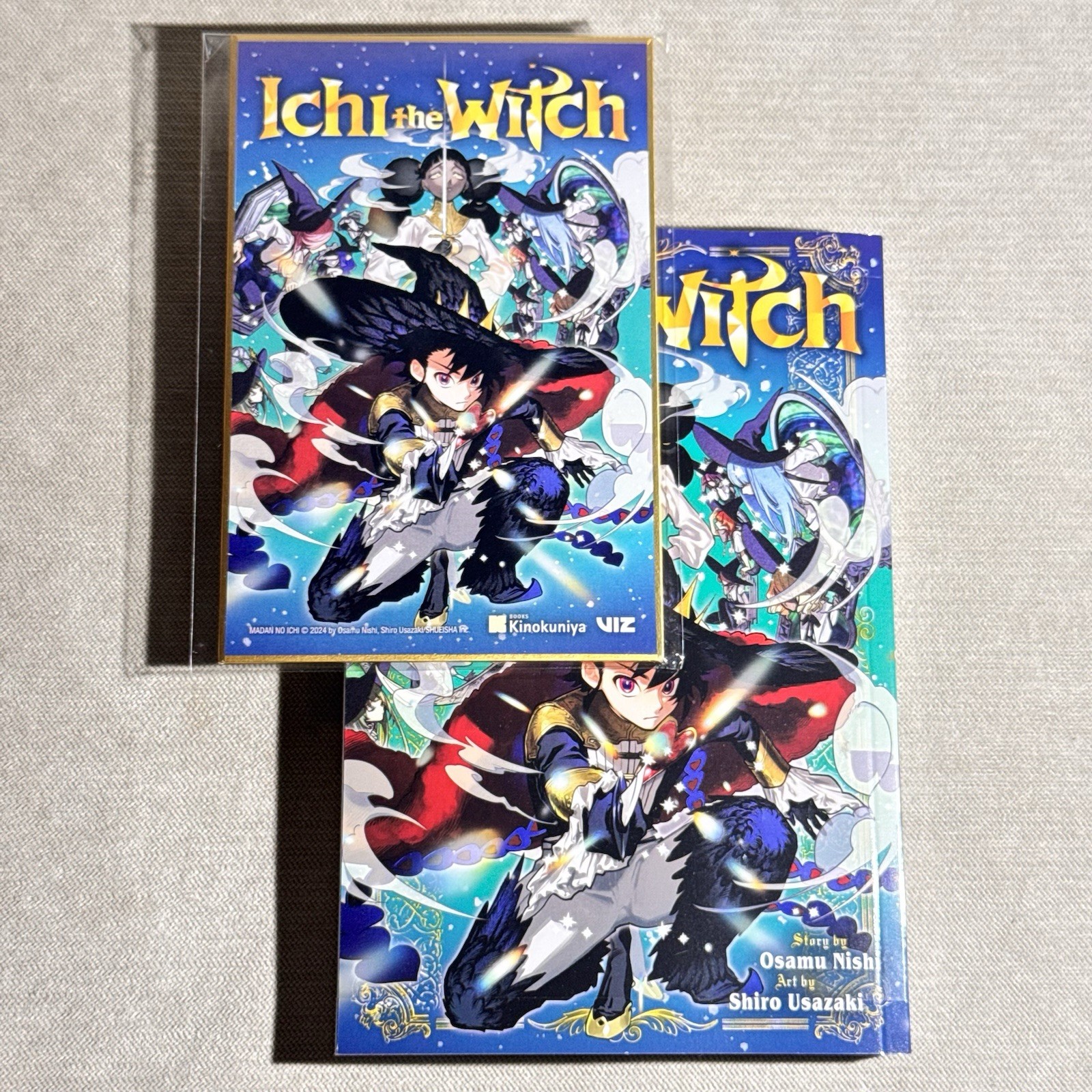 Ichi The Witch Volume 1 Kinokuniya Exclusive Cover Manga + Art Board [English]