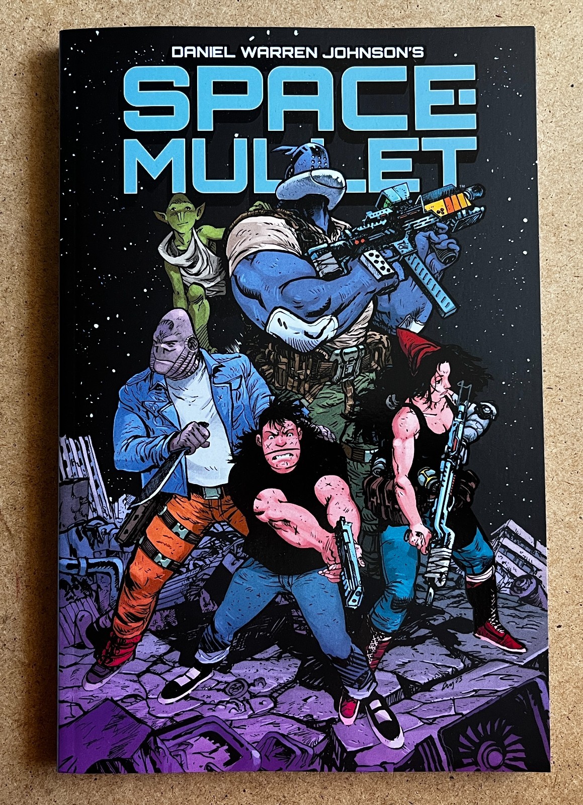 Daniel Warren Johnson\'s SPACE MULLET TPB (Image, 2024) 1st Printing