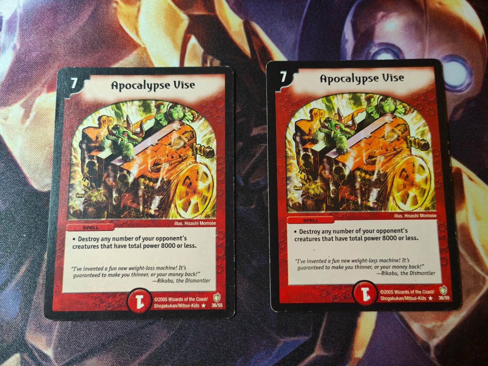 Duel Masters TCG - Non-foils / Fire / Damaged (PLEASE READ DESCRIPTION)