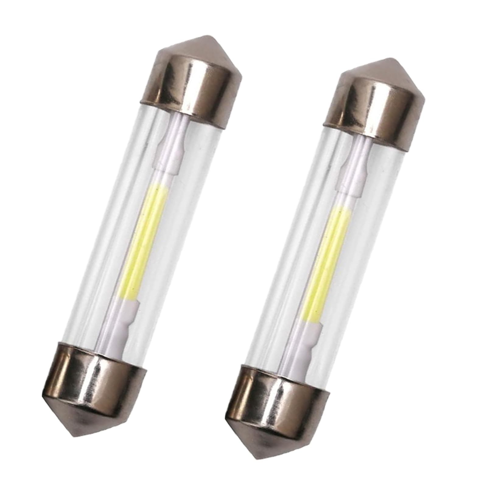 RUIFUU 2Pcs RV Refrigerator Light Bulbs, DC12V Replacement 41mm, 2pcs