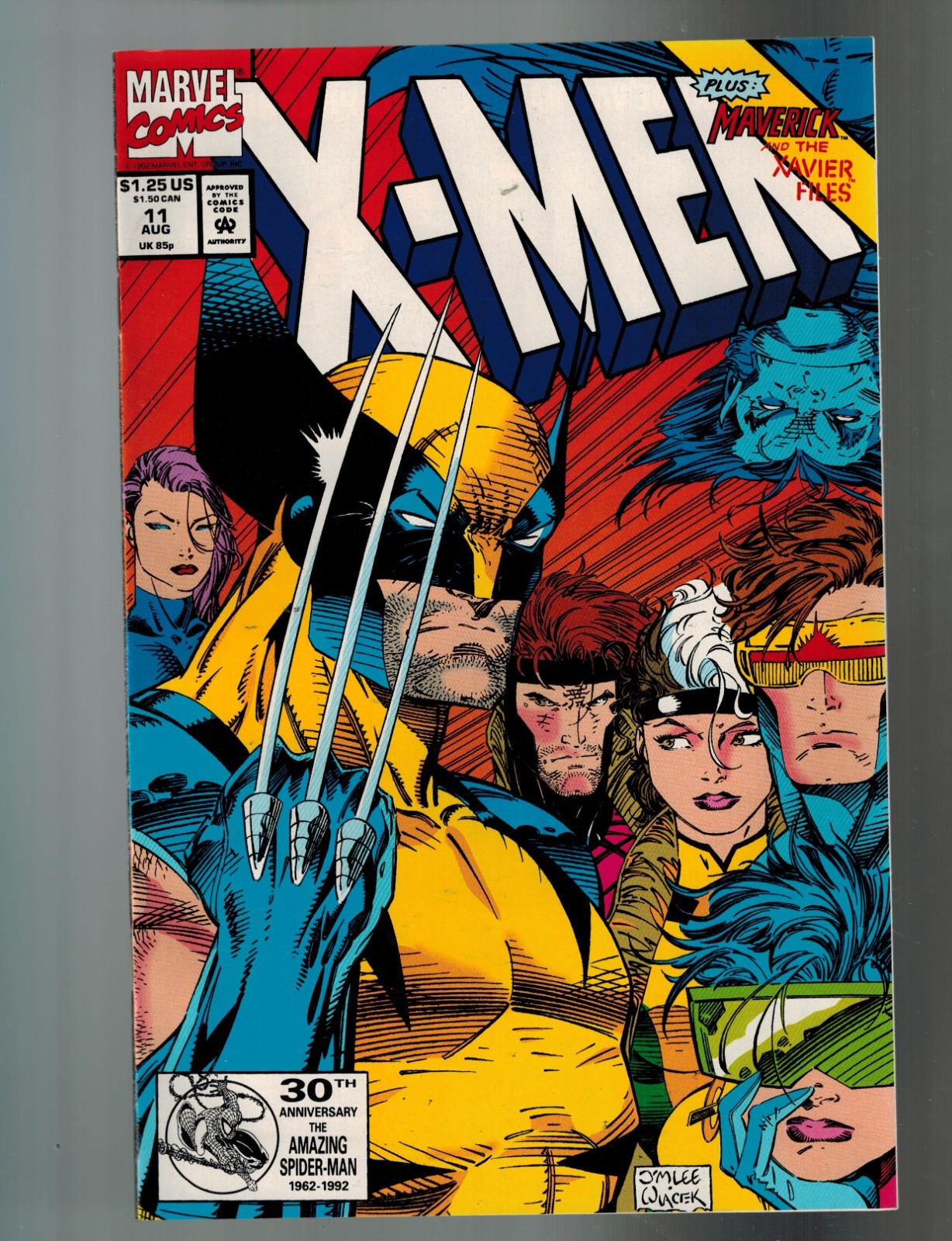 X-Men #11 (Marvel) 1st Print Jim Lee Cover High Grade Investors 3x Lot (LA)