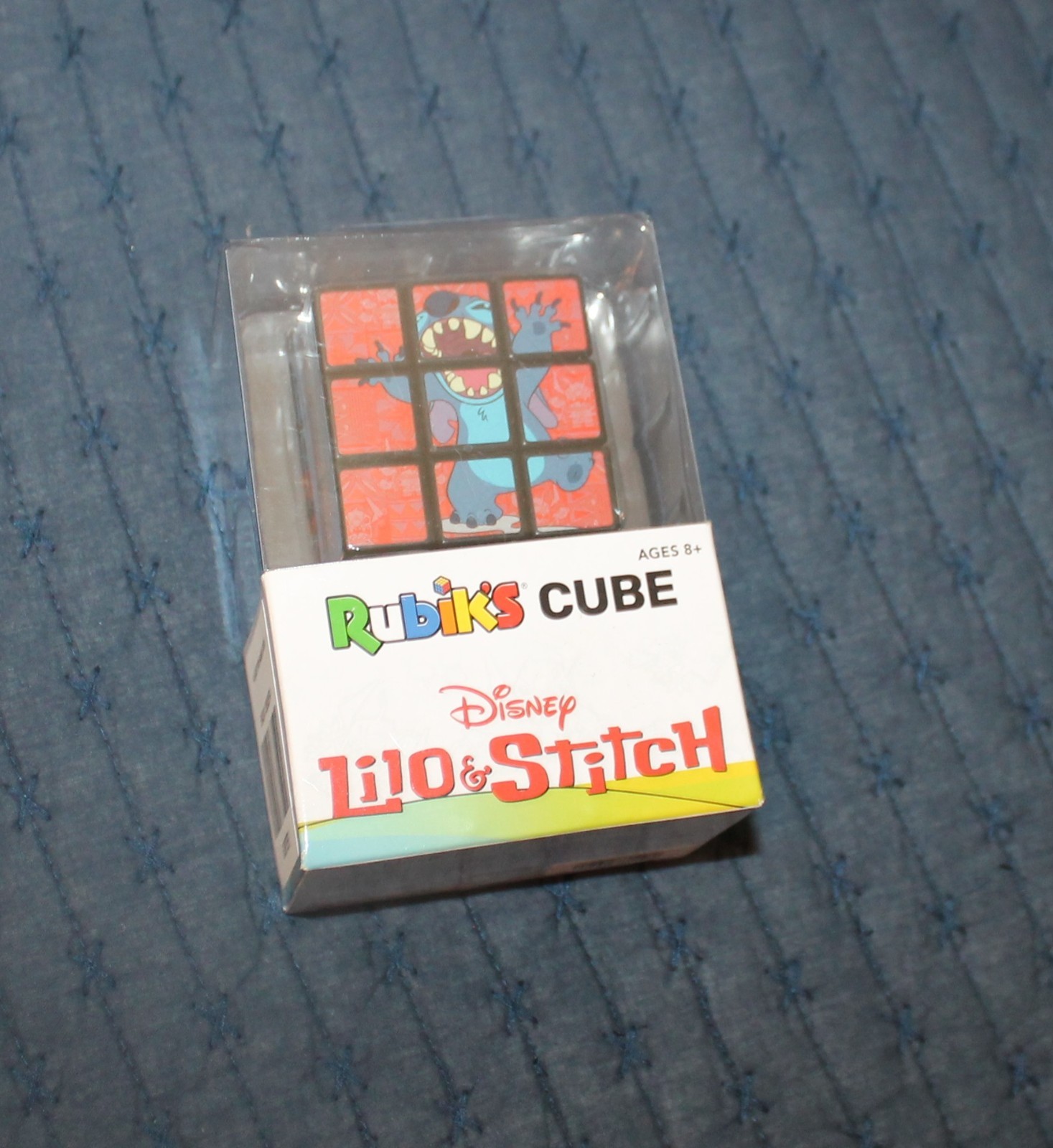 Disney Stitch Rubik's Cube Ages 8+ NEW and Sealed