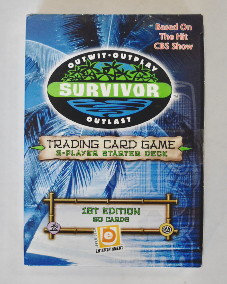 Survivor Upper Deck Trading Card Game Starter Deck (NEW & factory sealed)