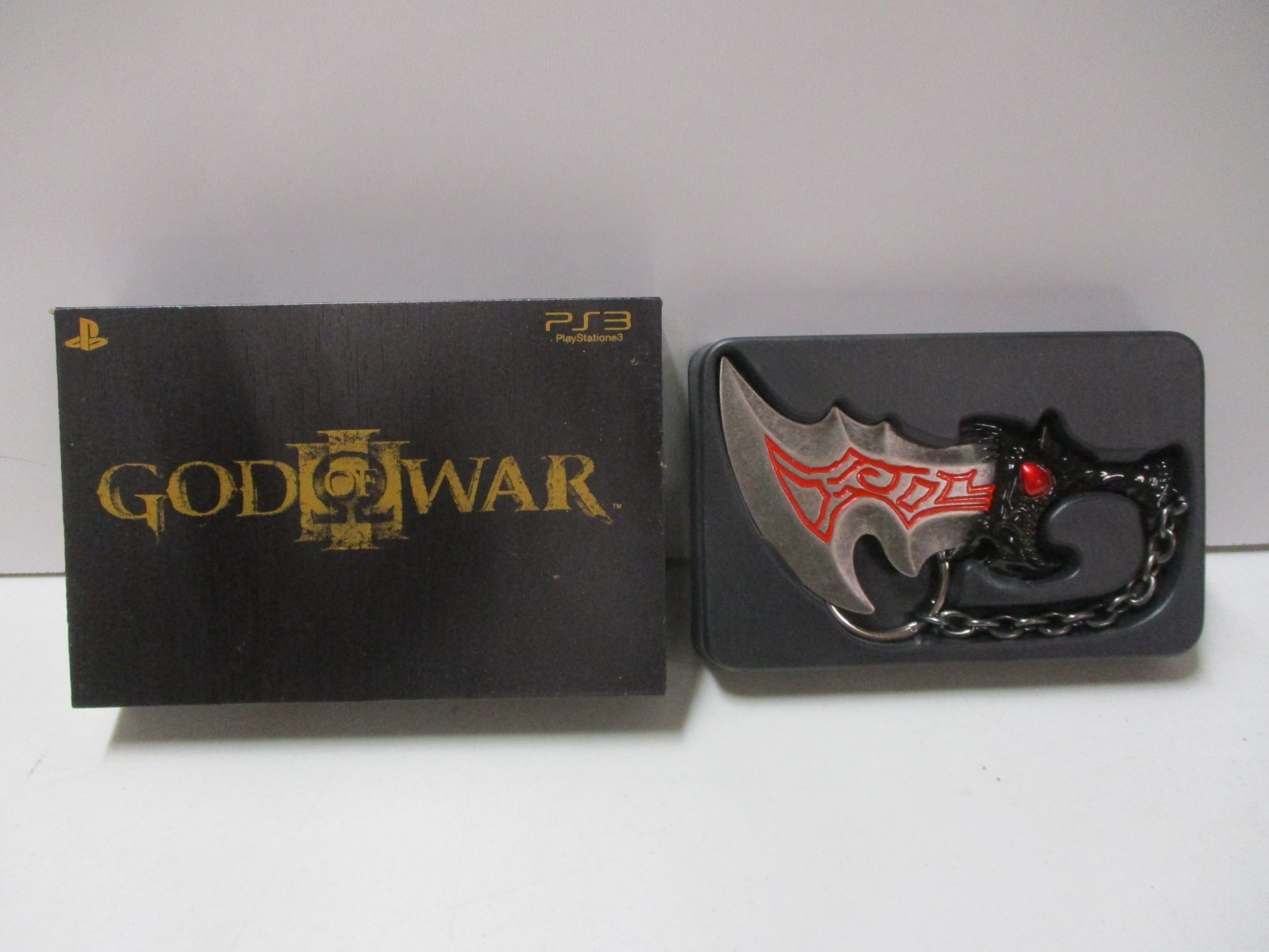 Playstation 3 PS3 God of War III Blades of Athena Replica Keychain A
