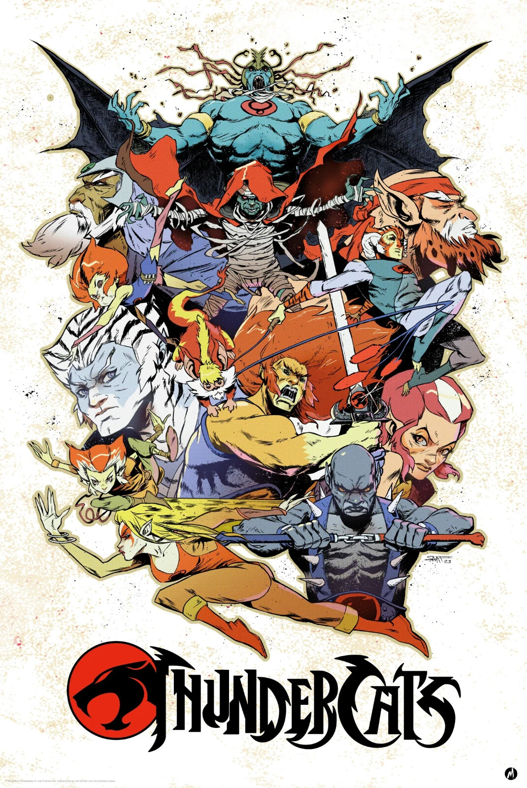 ThunderCats (Timed Edition) Poster Mondo Exclusive 6-color  Screenprint 24x36