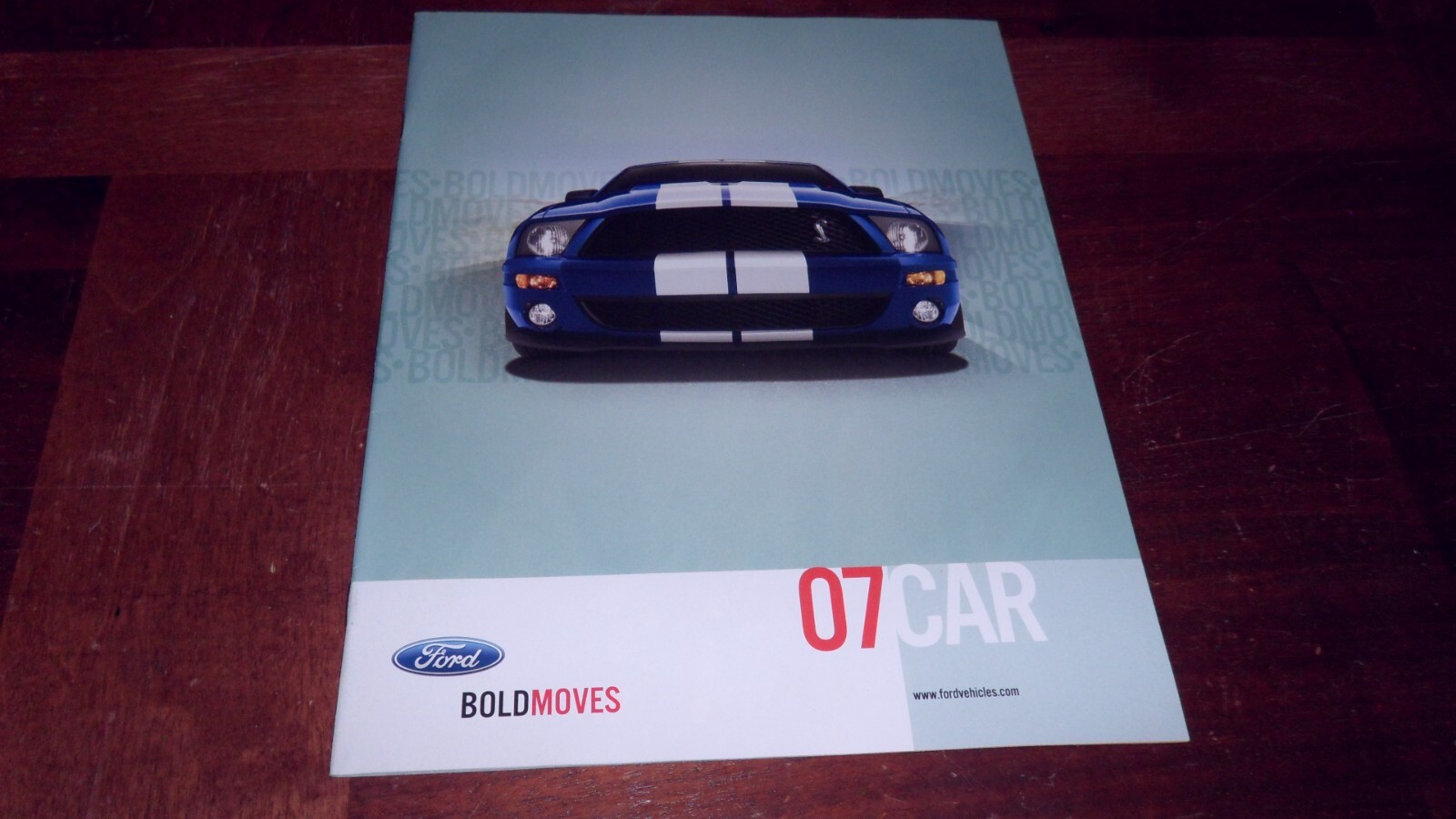 2007 Ford Cars Mustang GT500 GT/CS Fusion Focus New Car Dealer Sales Brochure