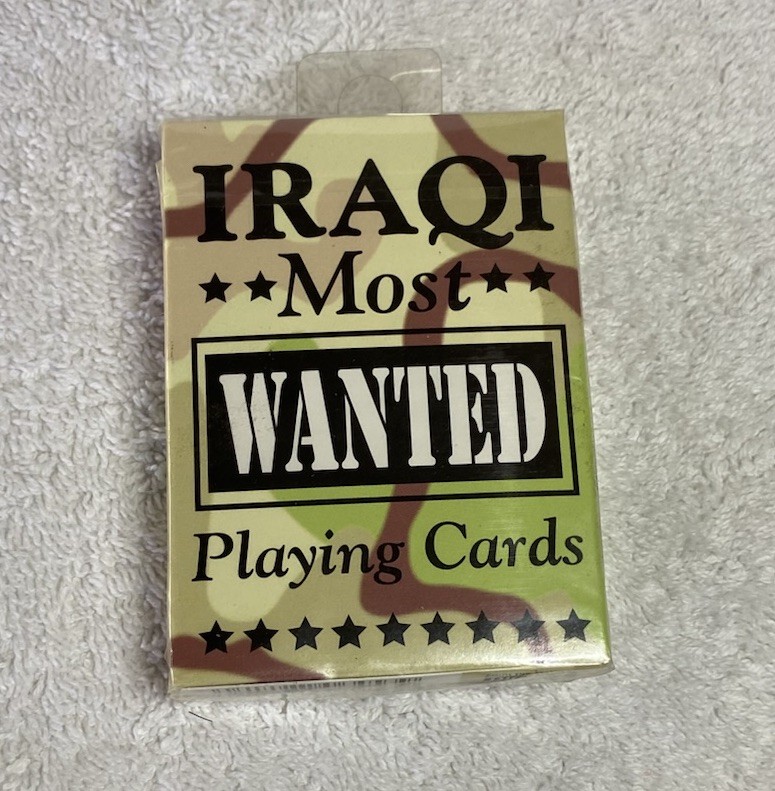 Iraqi Most Wanted Playing Cards Bicycle Brand Made in U.S.A. 