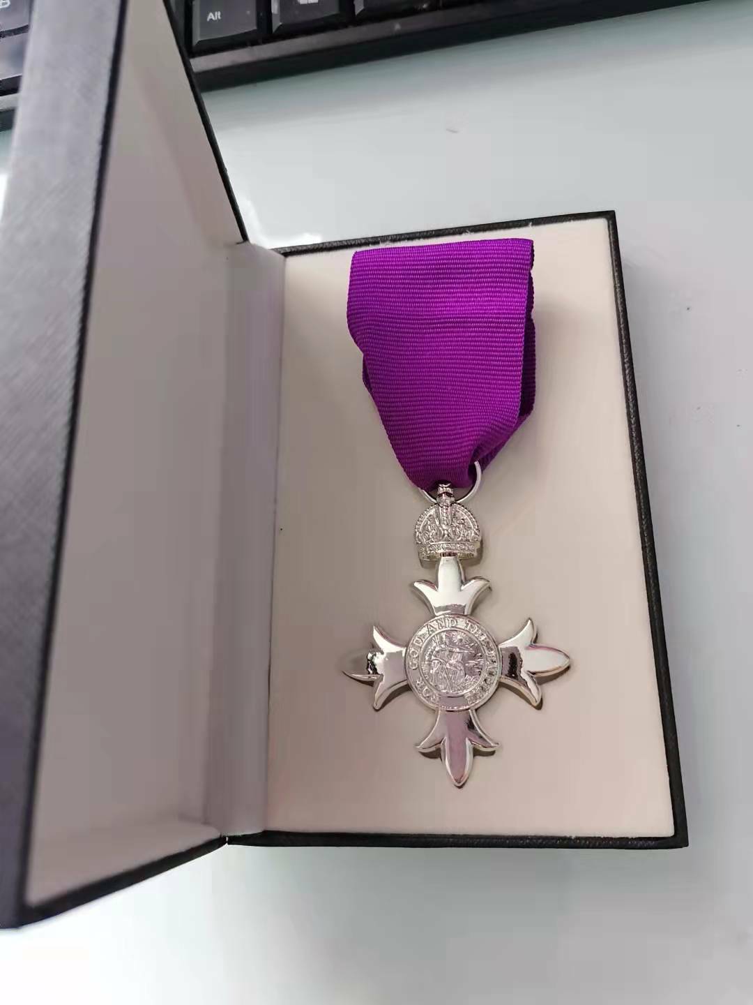 The order of the British Empire Medal Replica Badge