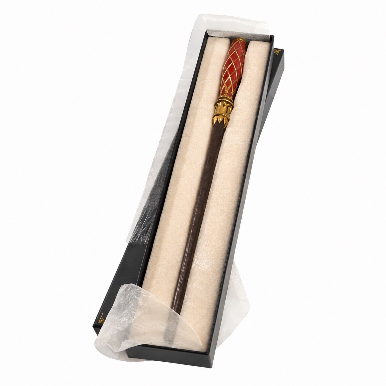 Harry Potter Interactive Wand – Universal Studios 2nd Gen Redwood New in Box