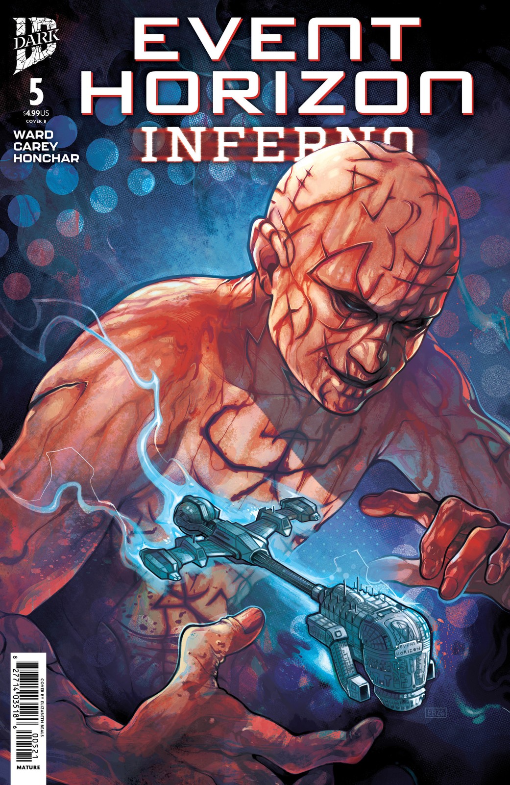 Event Horizon: Inferno #5 Variant B Beals Pre Order 9/2/26 IDW