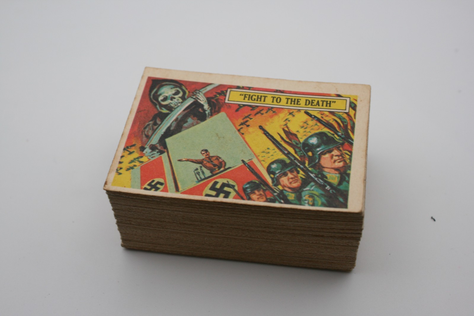 A&BC 1966 'Battle' - COMPLETE SET - UNMARKED CHECKLIST