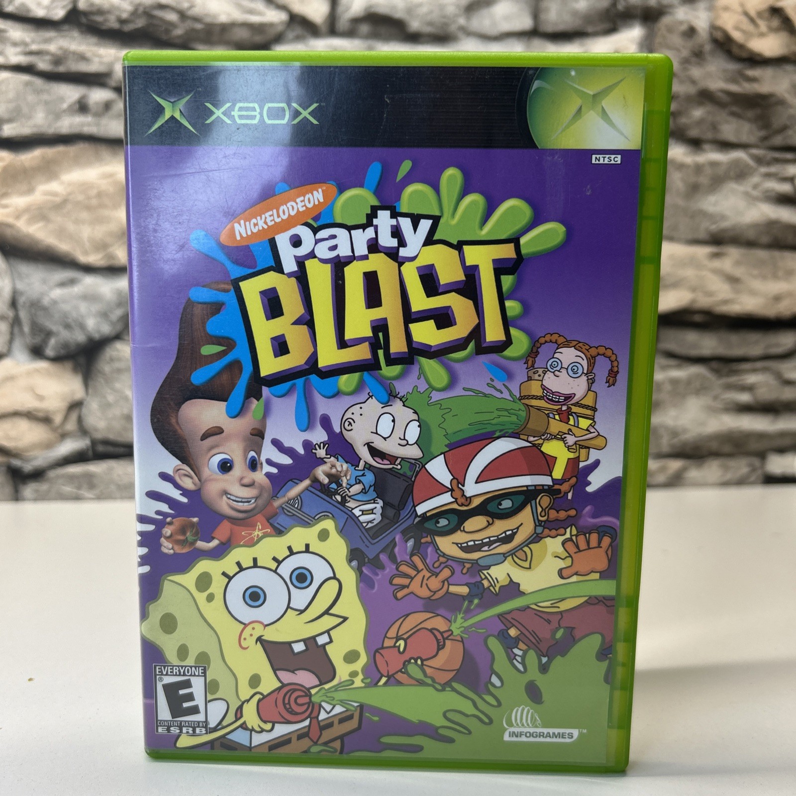 Nickelodeon Party Blast (Xbox, 2002)  Tested Working - 