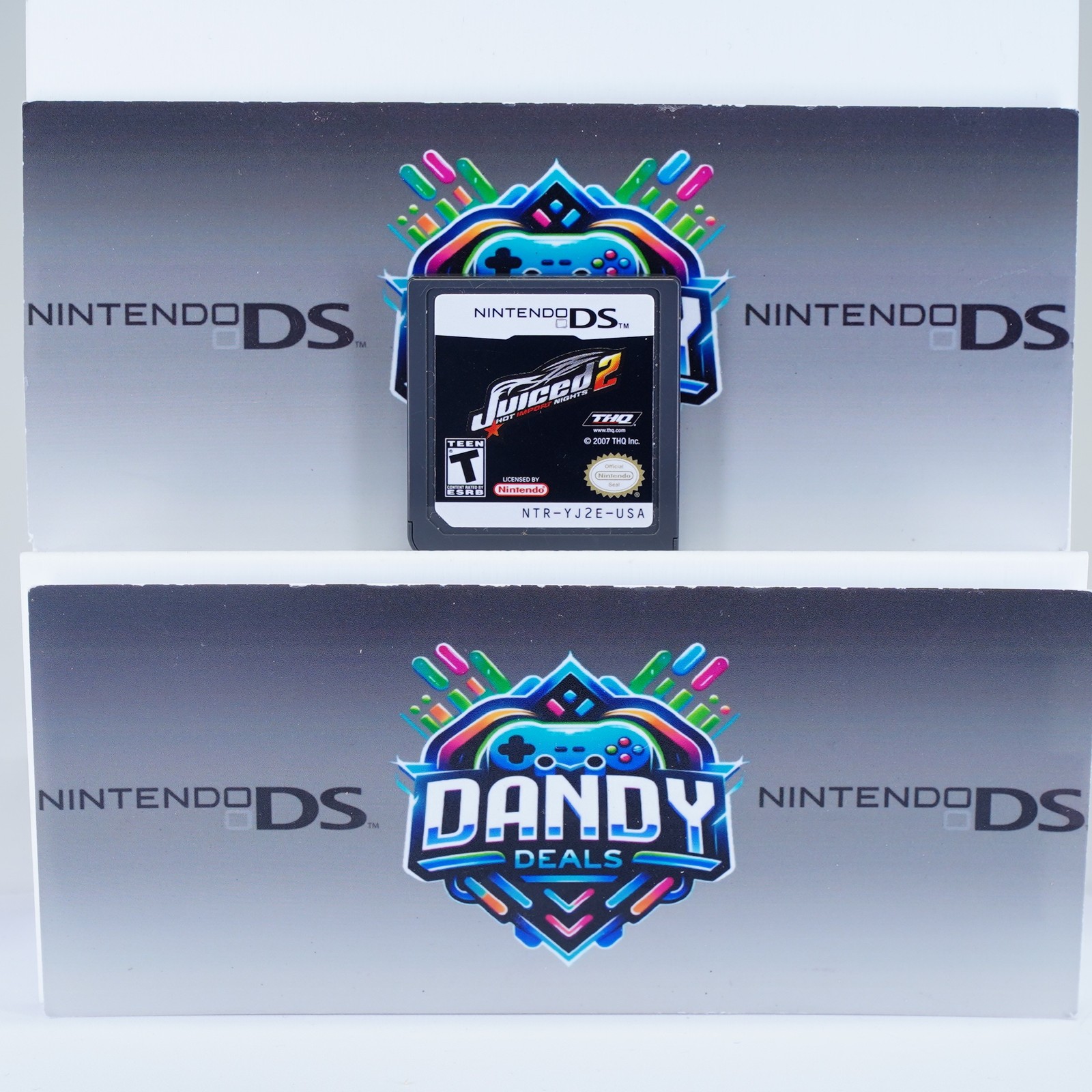Juiced 2 Hot Import Nights Authentic, Tested - Nintendo DS