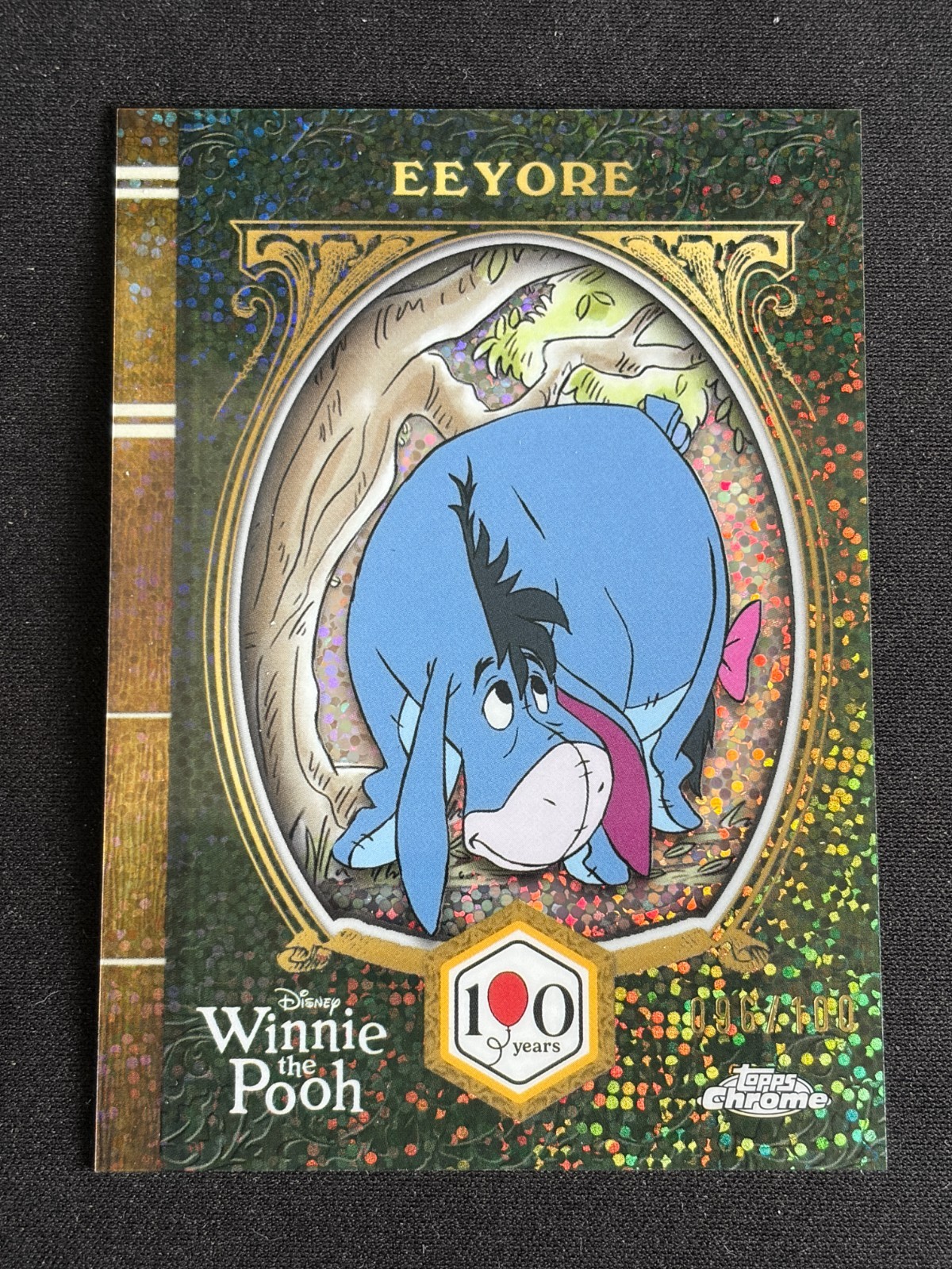 2026 Topps Chrome Disney Winnie the Pooh Eeyore I-Ah /100 WP-3