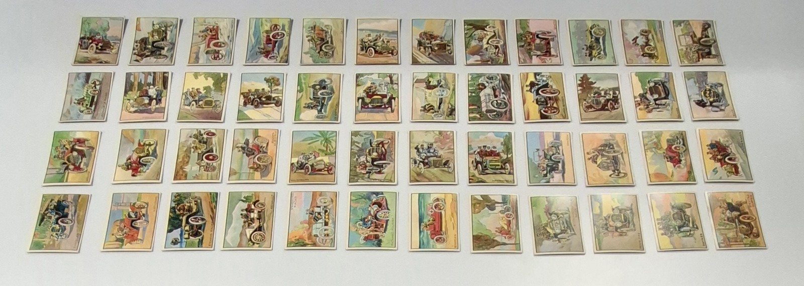 1953 Bowman Antique Autos 48 Non Sports Card Vintage Complete VG-EX Set
