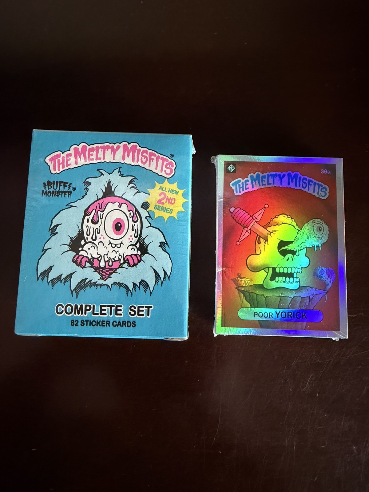 Buff Monster Melty Misfits Series 2 Set And Foils Sealed
