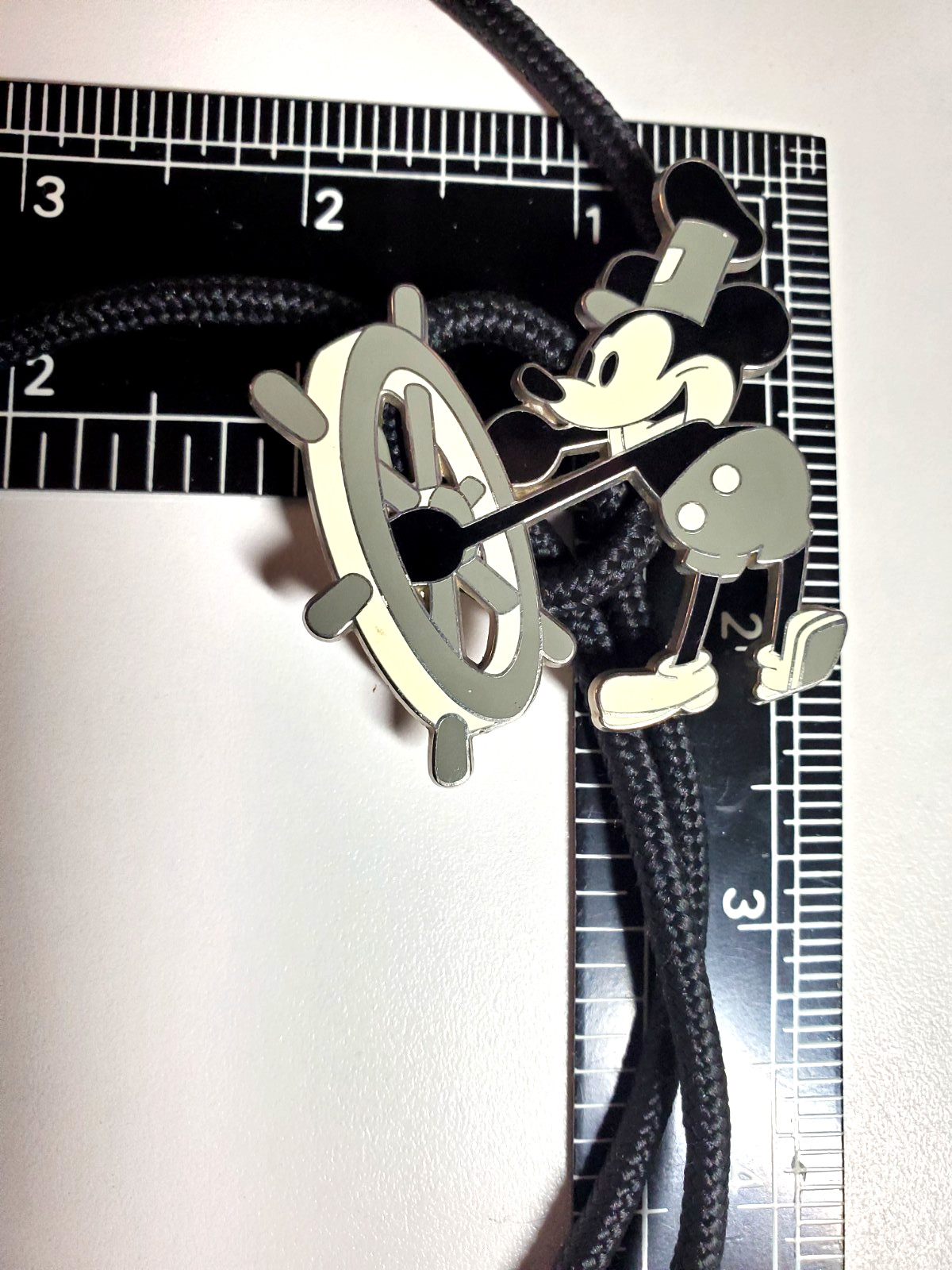 Vintage Steamboat Mickey Willie Lanyard DisneyWorld 2\