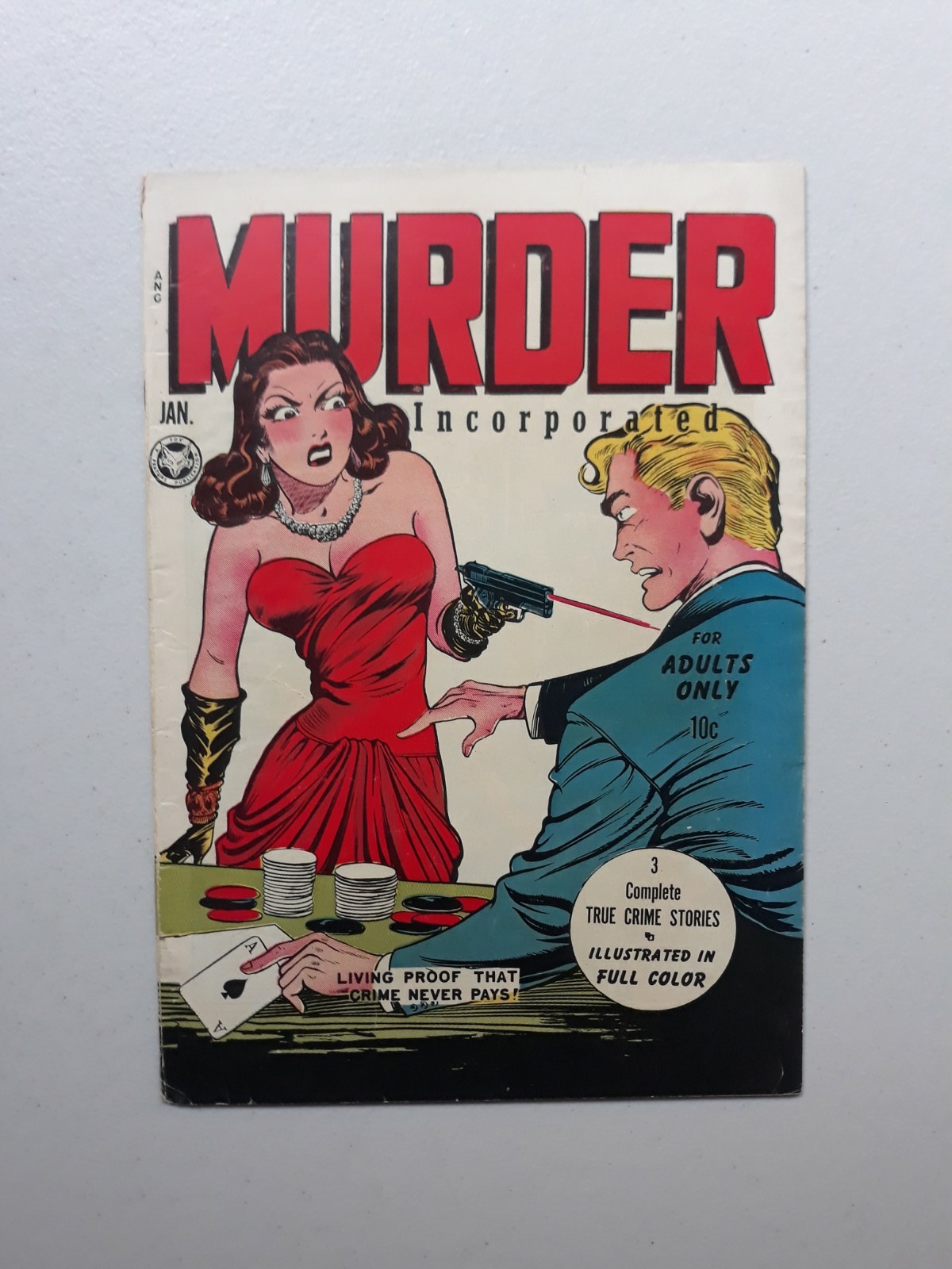 Murder Incorporated 1 Fox Features Syndicate 1948 Scarce 