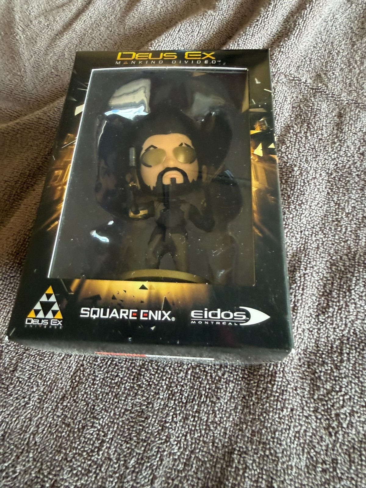 NEW IN BOX Deus Ex Mankind Divided Adam Jensen Figure Loot Crate Gaming 2016