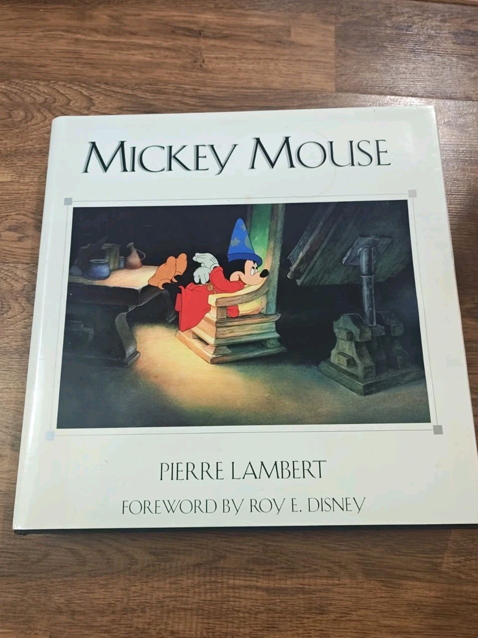 VTG 90s Mickey Mouse SIGNED By Pierre Lambert Disney Art Book Hyperion 1st Ed