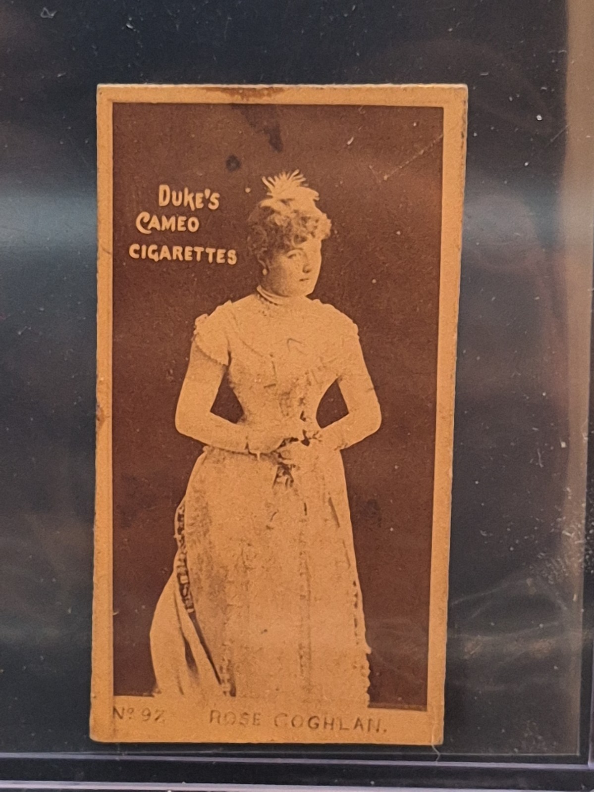 Extremely Rare 1880s Trade Card Rose Coghlan NO 97