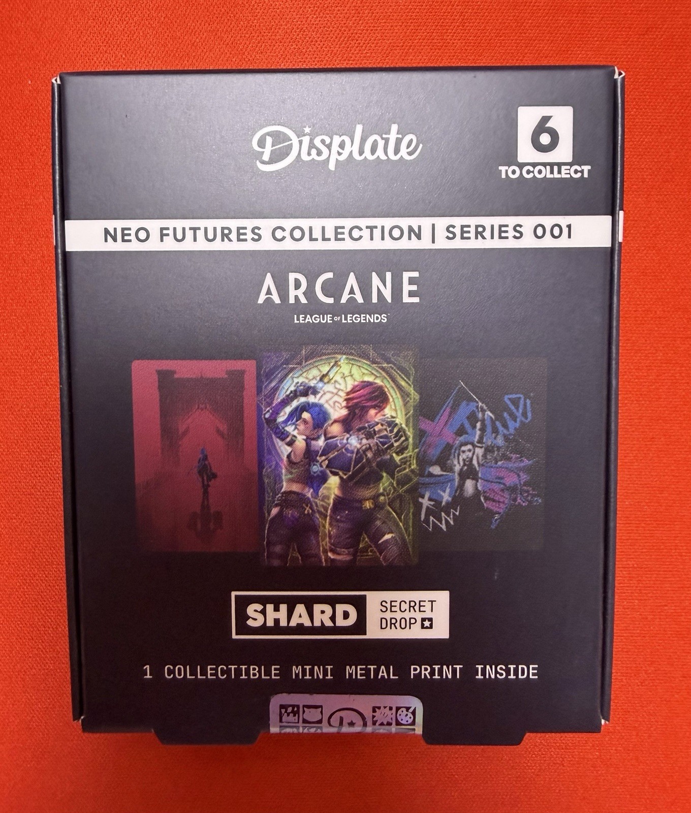 Displate Mini Metal Plate- Shard Secret Drop-Arcane- Series 001 - New Sealed