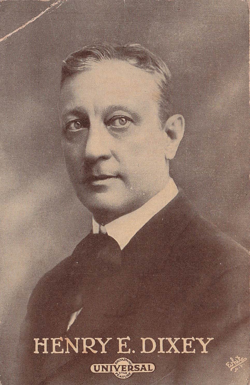 Henry E Dixey Silent Movie Broadway Star Actor Universal Pictures Postcard H55