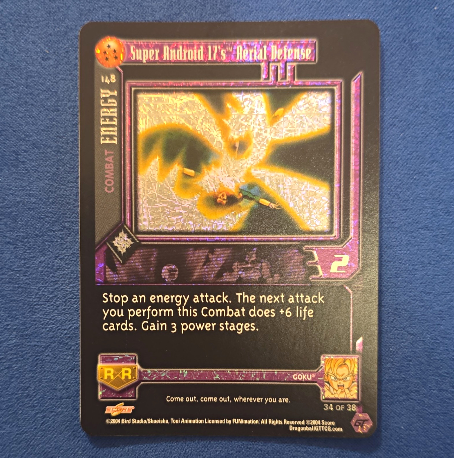 Score 2004 Dragon Ball GT TCG Super Android 17\'s Hexial Defense #148