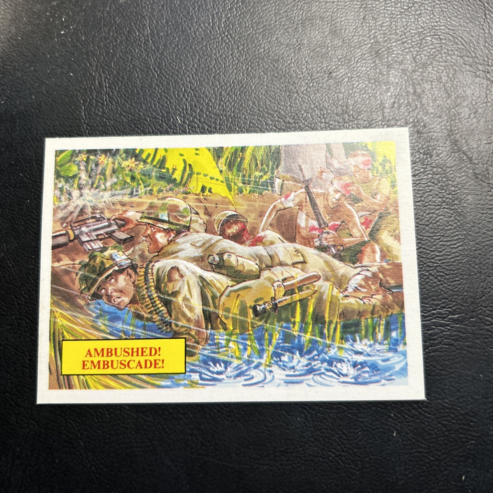 Jb2 Vietnam Fact Cards, 1988 #56 Ambushed North North Vietnam Strategy