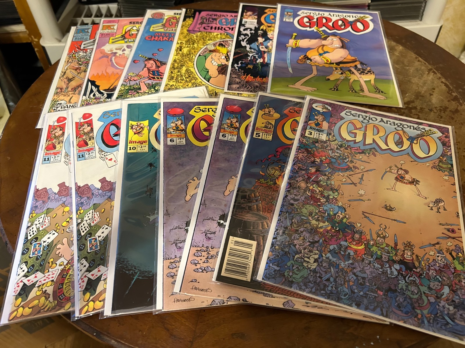 Groo the Wanderer lot of 13 comics Image Pacific Epic